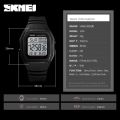 SKMEI 1278 Outdoor Sport Waterproof Mens Watches Dual Time Countdown Digital Men Wristwatch Casual Male Clock 1381 montre homme. 