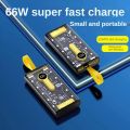 20000 mah Power Bank 22.5W Fast Charging PD Transparent Power bank with Night Light By Zonify.