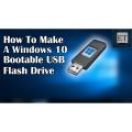Bootable Windows 10 USB Drive. 