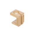 Multifunctional Bamboo Wood Storage Bracket Mobile Phone Tablet Storage Base Desktop Organizer for Phone Smart Watch Tablet. 