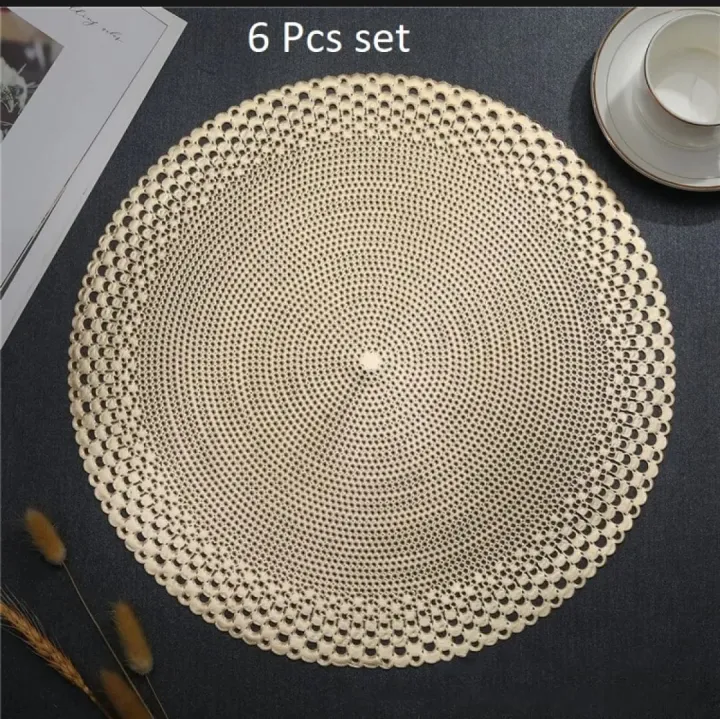6pec%20Glod%20Round%20Placemat,%20Round%20PVC%20Cutout%20Place%20Mat%20-%20Image%202