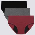 Menstrual Panties for Women Comfortable Physiological Underwear Absorbency Leak Proof Briefs Cotton Lingerie Period Underpants. 