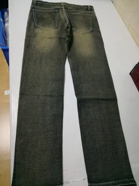 Washed%20Jeans%20for%20Men%202022%20Straight%20Jeans%20Man%20Fashion%20Casual%20Denim%20Pants%20Male%20Jean%20Homme%20Pantalones%20Vaqueros%20De%20Hombre%20Green%2040%20-%20Image%204