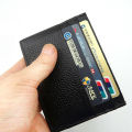 Genuine Leather Credit and Visiting Card Holder - Wallet For Men. 