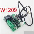 W1209 XH-W1209 Digital LED Display Thermostat DC 12V AC 220V Digital Temperature Controller Boards Incubator Switches Module With Waterproof NTC Probe Cables & 10A Relay.