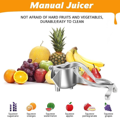 Manual Juice Squeezer: Aluminum Alloy Hand Pressure Juicer for Fresh Juice - Juicers & Fruit Extractors - Magic Gift Store
