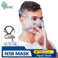 BMC N5B CPAP Nasal Mask with Headgear and Short Tubing Suitable for CPAP Machine BiPAP S/M/L 3 Size Sleep Apnea Mask. 