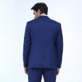 Slim Fit Casual Blazer for Men - Royal Blue. 