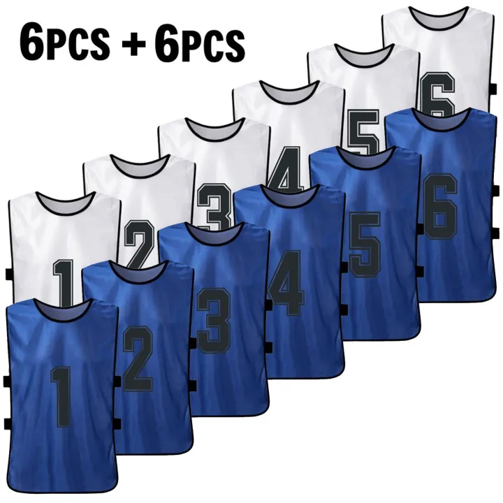 12pcs%20Soccer%20Pinnies%20Quick%20Drying%20Football%20Team%20Jerseys%20Youth%20Sports%20Team%20Training%20Numbered%20Bibs%20Practice%20Sports%20Vest%20-%20Image%205