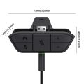 Controller Headset Adapter Adjust Audio Balance Headphone Audio Converter 3.5mm Audio Jack for Xbox One Game Controller.