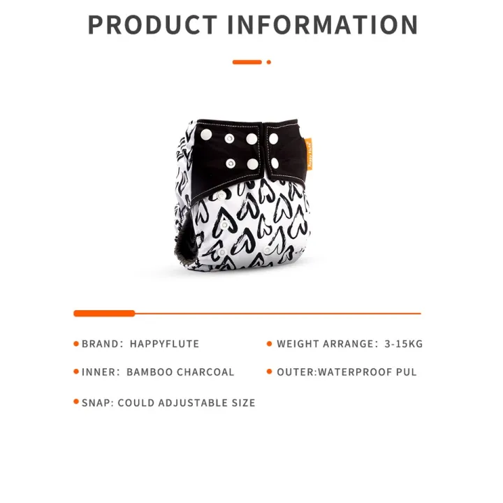 Happy%20Flute%20Washable%20and%20Reusable%20Baby%20Bamboo%20Charcoal%20Pocket%20Cloth%20Diaper%20With%20One%20Opening%20Fit%203-15kg%20Baby%20-%20Image%208