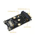 M.2 Wifi Adapter Mini Wireless Network To M2 Ngff Key Ae Wifi Raiser With Slot. 