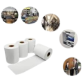 78 mm x 51 mm,10 Pcs Pos Roll, Thermal Paper Roll,Pos Printer Roll, Customer Receipts - White. 
