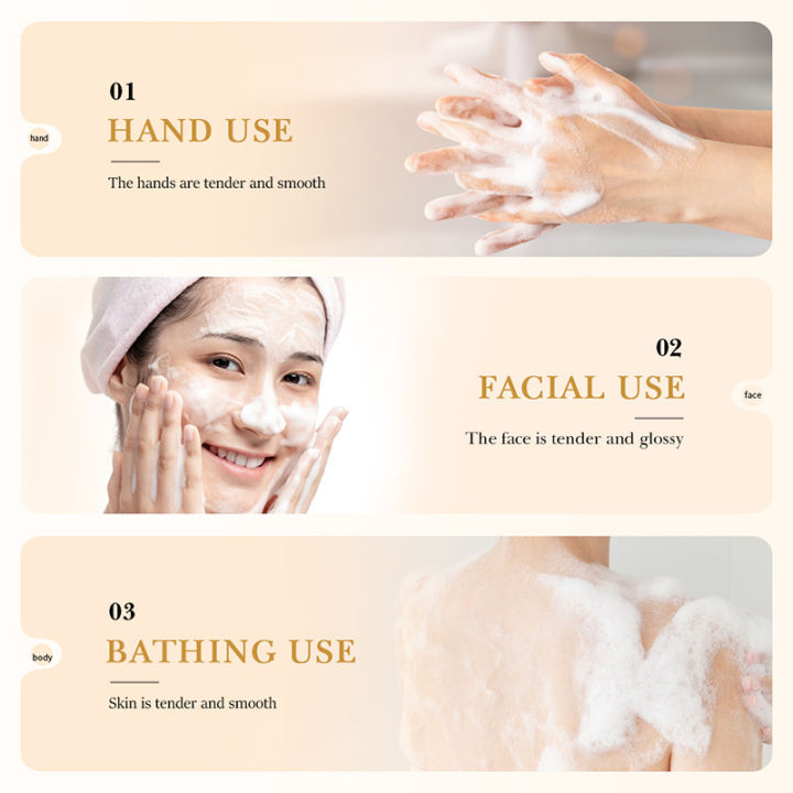 BIOAQUA%20White%20Rice%20Raw%20Pulp%20Facial%20Soap%20Face%20Wash%20Foam%20Facial%20Cleanser%20Moisturizing%20Oil%20Control%20Body%20Bathing%20Handmade%20Soap%20-%20Image%204