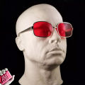 Project Mayhem Sunglasses Fight Club Tyler Durden Oliver Peoples 523 Brad Pitt men RED lens sunglasses:with box.