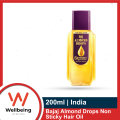 Bajaj Almond Drops Non Sticky Hair Oil 200ml / 100ml | India. 