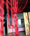 1pc Heart-Shaped Pattern Curtains Upscale Jacquard Fashion Home Living Room Bedroom Door Window Decoration Curtains 100x200cm. 