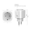 Apple Homekit And Tuya Smart Socket WiFi Electrical Outlets Plug 15A Remote Siri Voice Control Wall Light Switch Smart Home. 