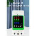 Power Energy Meter Voltage Current KWH Electric Energy Monitor Meter AC80-270V 110V 220V 100A VOLT AMP Voltmeter Ammeter Wattmeter Din Rail. 