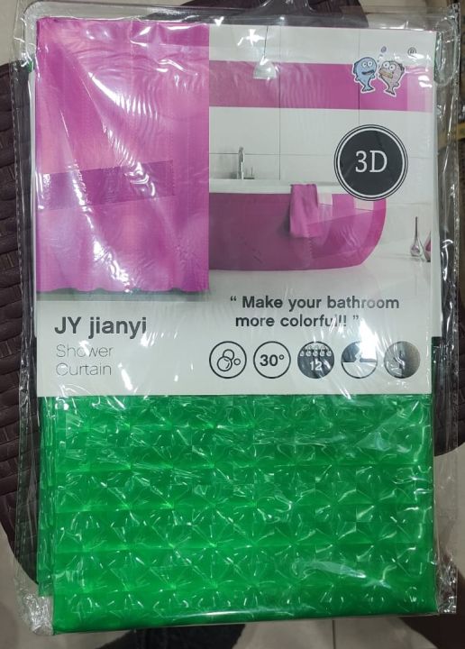 Waterproof%203D%20Shower%20Curtain%20With%2012%20Rings%20For%20Bathroom%20Toilet%20-%20Bathroom%20Accessories%20-%20Image%206
