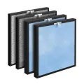 2Sets Replacement Filters for HSP001 Smart True HEPA. 