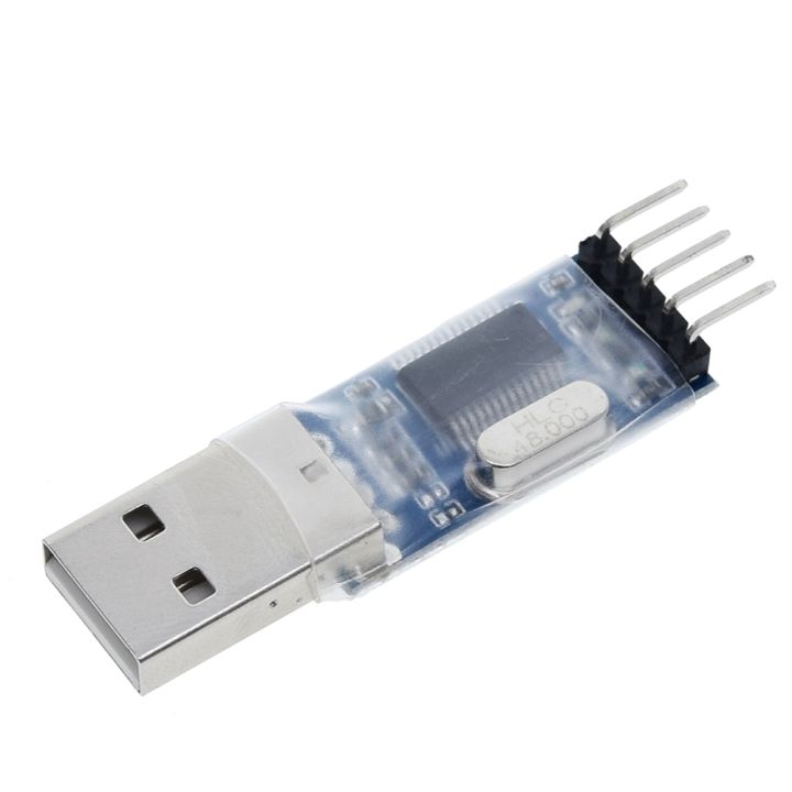 【YIYANGMAOYI111】PL2303HX/PL2303TA USB To RS232 TTL Converter Module with Cover PL2303HX for arduino download cable