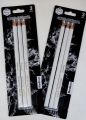 Keep Smiling White Charcoal Pencil Set for Sketching, Drawing & Artistic Work – 3 Pieces.