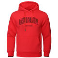U.S.A California West Coast Letter Print Male Hoodie Loose Oversized Hooded Fashion Breathable Sweatshirts Hip Hop Street Coats Superman.