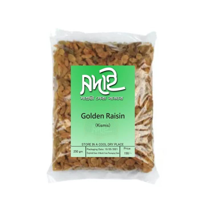 Golden Raisin I Kishmish kismis - 250gm