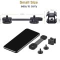 Triple Cold Shoe Mount Universal Extension Bracket Holder Adapter for LED Video Light DSLR Phone Gimbal Stabilizer. 