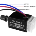 2Pc Motor Speed Regulator DC 12V/24V 10 A Motor Speed Controller Switch for Car Truck Fan Heater Control.