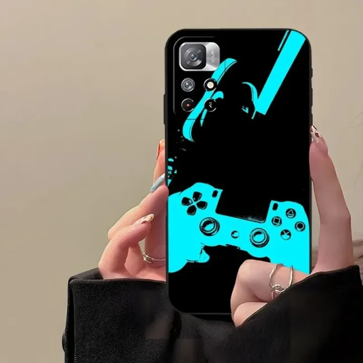 Play%20Station%20PS4%20Game%20Phone%20Case%202023%20Hot%20For%20Redmi%20Note%2012%2012S%2011S%2011%2010%209S%208T%207%208%209%209T%2010X%20A2%20Pro%20Plus%20Black%20Silicone%20Cover%20-%20Image%206