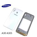 For Samsung Galaxy A30 Housing Frame with Battery Cover Replacement Back Battery Cover  Glass Case - Back Cover. 