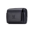 BULL CAPTAIN Leather Multifunctional Waist Bag For Men.