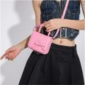 Children's Bag New Creative Bow Colored Mini Square Bag Sweet Girl Crossbody Bag Mouth Red Bag Girl side bags for girls.