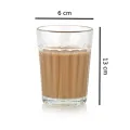 Indian Cutting Chai Tea Cup - Set Of 6 - Savor Authentic Indian Tea With This Charming Tea Cup Set-28.