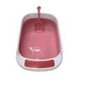Large Cat Litter Box with Scoop – Spacious & Comfortable. 