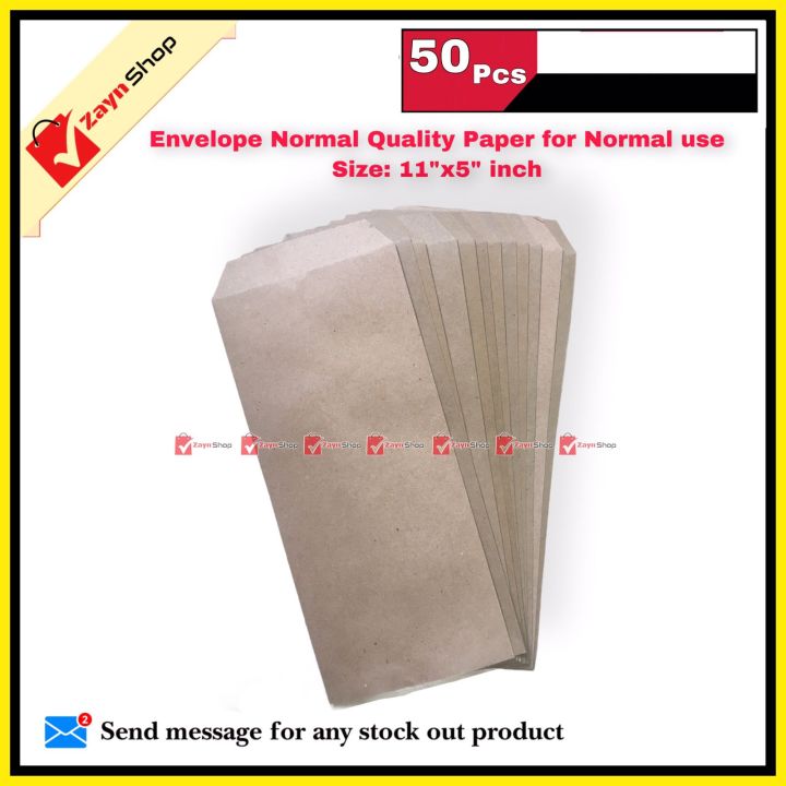 Envelope%20Normal%20Quality%20for%20Normal%20Use%20Size%2011"x%205"%20inch%2050%20pcs%20-%20Image%202