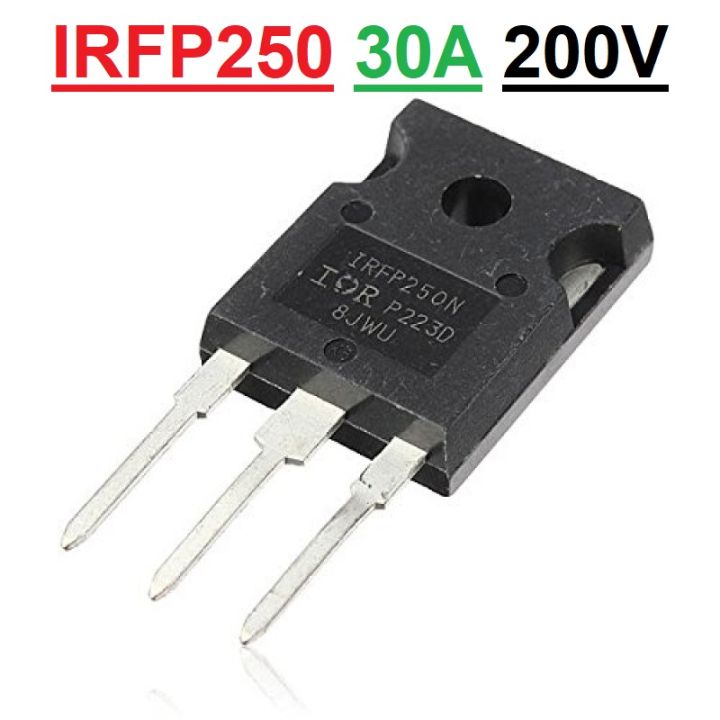 IRFP250%20MOSFET%20Transistor%20IRFP250%20Transistor%2030A%20200V%20N-Channel%20Power%20MOSFET%20TO-247%203%20Pin%20Leads%20IRFP250N%20MOSFET%20-%20Multi%20Plug%20-%20Multi%20Plug%20-%20Image%205