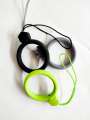 New Silicone Circle Finger Ring Buckle Lanyard Simple Short Case Mobile Phone Mobile Siliconering - Multicolor - Phone Back Cover.