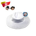 Cricket Umpire Hat - White. 