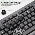 uFound U-70 Wired Business Office Keyboard 106-key USB Powered Keyboard Low Decibel Keys for Home/Office Black. 