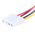 SATA TO IDE Power Cable 15 Pin SATA Male to Molex IDE 4 Pin Female Cable Adapter. 