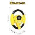 【3C VictoryEagle】Musical Instruments Baby Wheel Puzzle Developing Educational Simulation Steering Wheel Toys For Child Gift. 