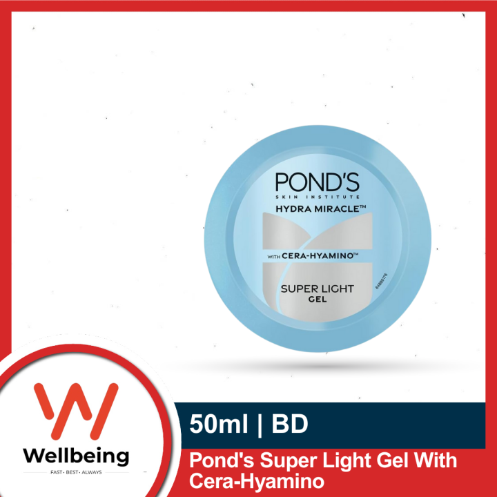 POND'S Super Light Gel 50ml With Cera-Hyamino for Ultimate Soft Smooth Skin