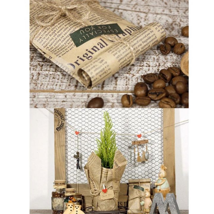 1pcs%20Vintage%20Newspaper%20Gift%20Wrapping%20Paper%20Artware%20Package%20Paper%20DIY%20Book%20Cover%20Kraft%20Paper%20Wrap%20Packing%20Accessories%2052x75cm%20-%20Image%206