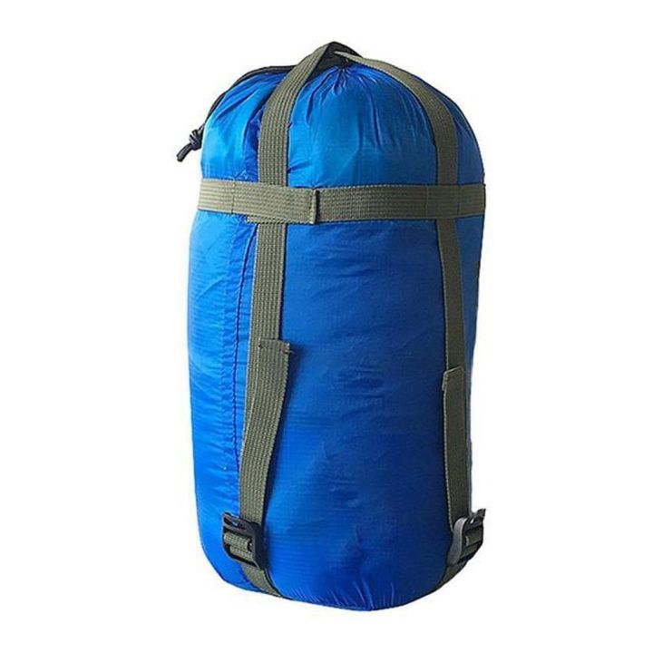 Ultralight Portable Waterproof Outdoor Camping Storage Bag Hiking Compression Pack Sleeping Bags Storage Compression Stuff Sack Survival Sleeping Bag Holder