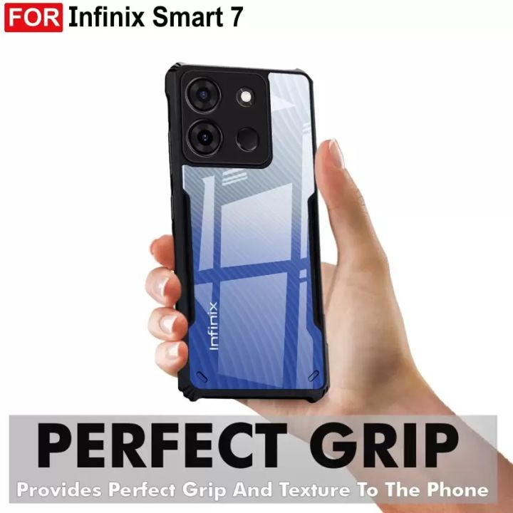 Back%20Cover%20for%20Infinix%20Smart%207%20%20(Black,%20Transparent)%20-%20Image%203