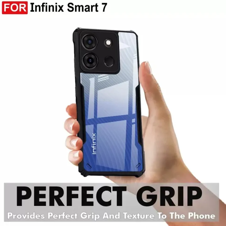Back%20Cover%20for%20Infinix%20Smart%207%20%20(Black,%20Transparent)%20-%20Image%203