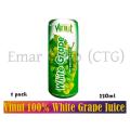 Vinut White Grape Juice With Pulp can 230ml - 1pack. 